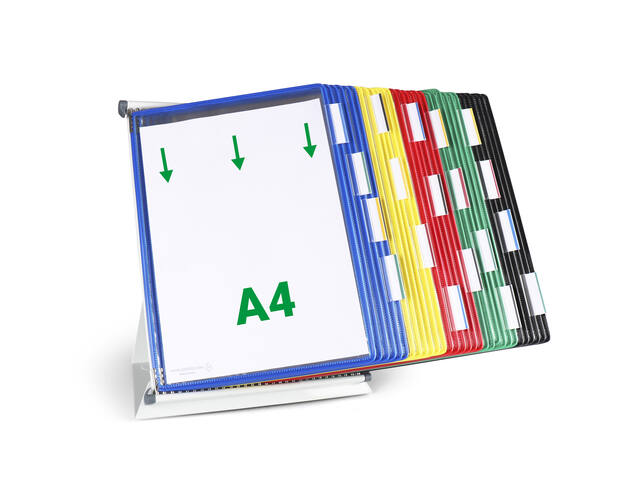 Zichtpanelensysteem bureau Tarifold A4 ass 30st