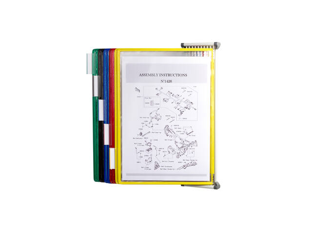 Zichtpanelensysteem wand Tarifold metaal A4 ass