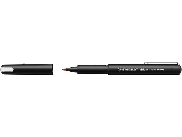 Fineliner STABILO dr.ver medium rood