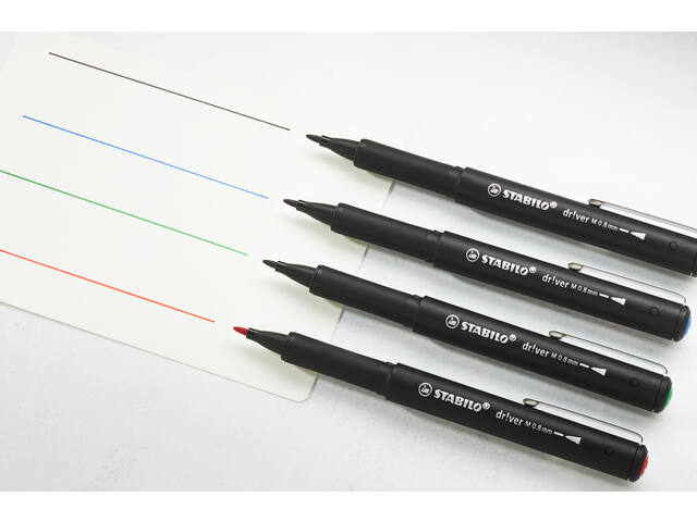 Fineliner STABILO dr.ver medium groen