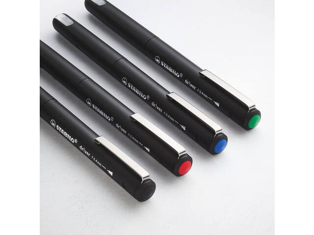 Fineliner STABILO dr.ver fijn blauw