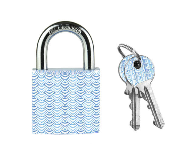 Hangslot Masterlock 30mm golven motief