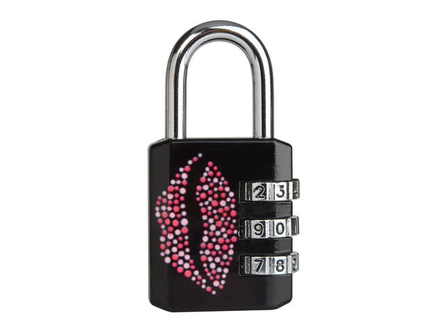 Hangslot Masterlock 3 cijfer 30mm kus patroon