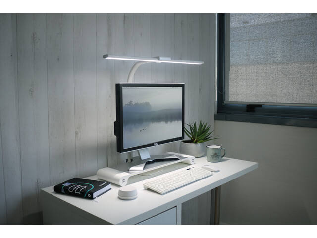 Bureaulamp Unilux Strata base led wit