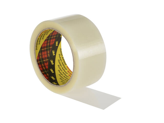 Verpakkingstape Scotch 371 48mmx66m transparant PP