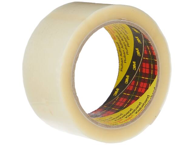 Verpakkingstape Scotch 371 48mmx66m transparant PP