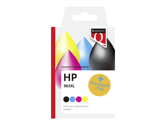 Inktcartridge Quantore Hp 912XL 3YL83AE hc geel