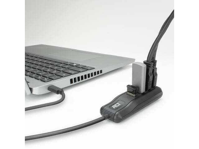 USB-C hub 3.0 4 poorts USB-A