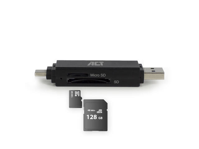 USB-C/USB-A 3.0 card reader