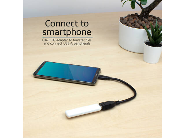 USB 3.0 kabel OTG USB-C male naar USB-A female