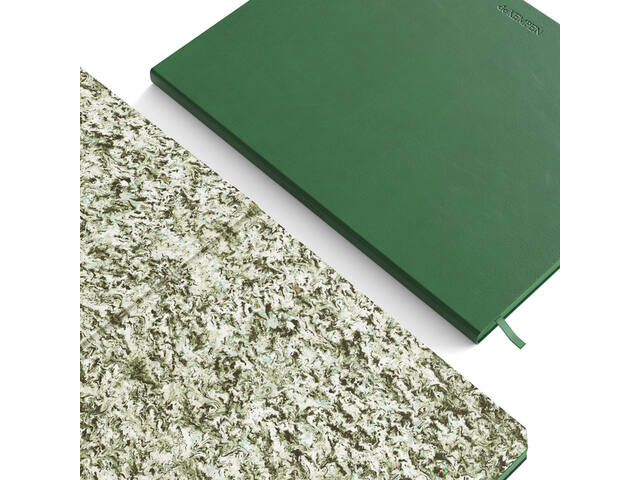 Notbk de KEMPEN Origin 171x220 blanco 192pag groen