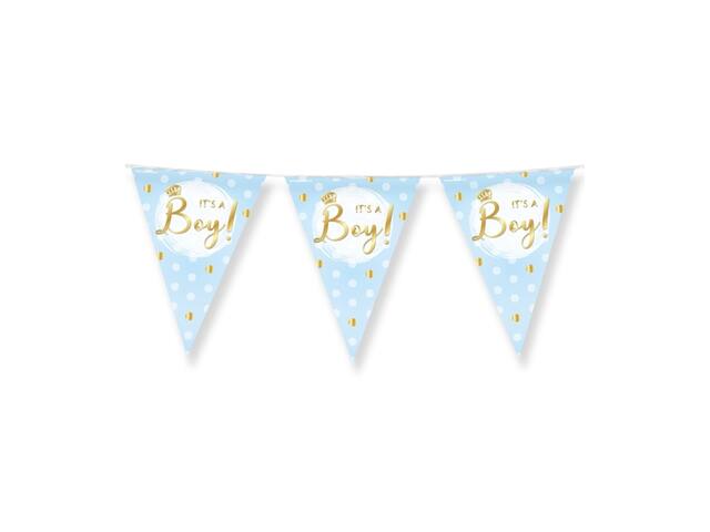 Party Flags foil It s a boy.