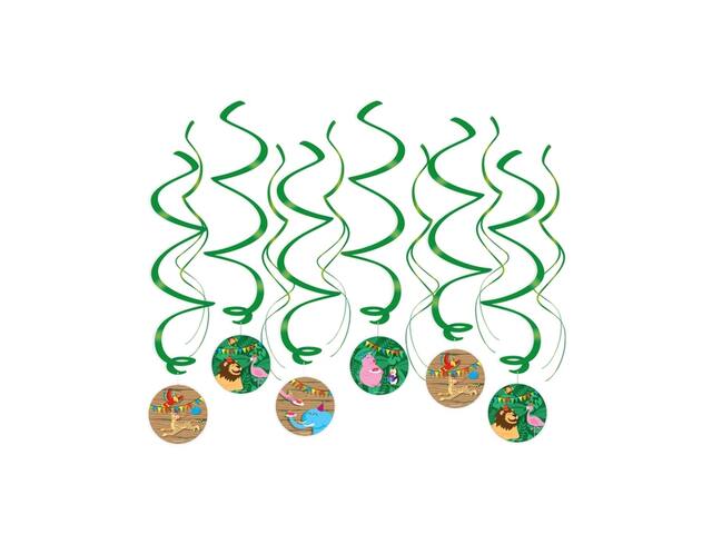 Swirl decorations Jungle