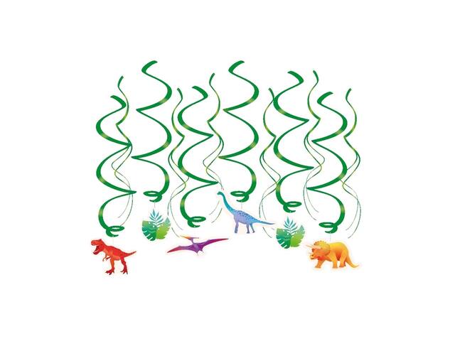 Swirl decorations Dino