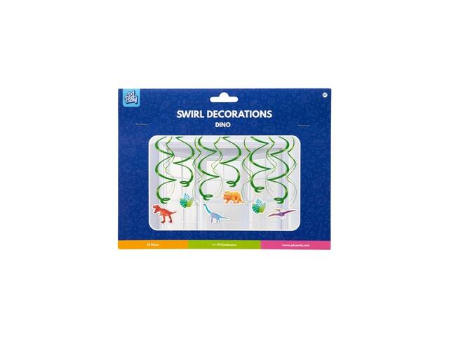 Swirl decorations Dino