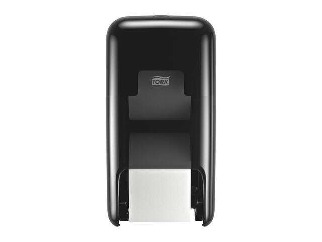 Toiletpapierdispenser Tork T7 verticaal duo zwart