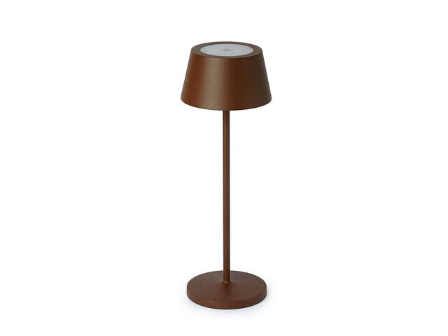 Tafellamp MAUL Nina LED dimbaar bruin