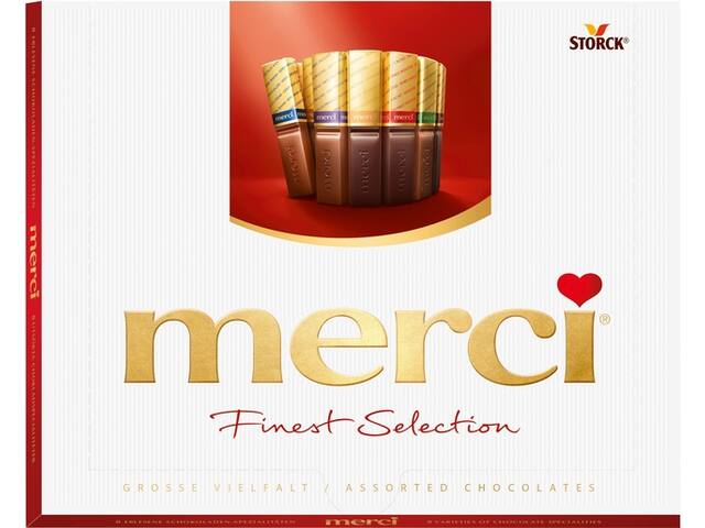 Chocolade Merci finest selection 250gr