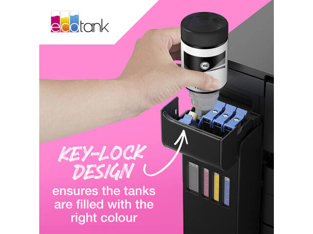 Navulinkt Epson 113 EcoTank zwart + 3 kleuren