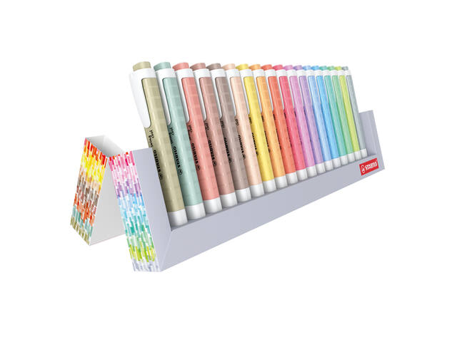 Markeerstift STABILO Swing cool nature deskset 18x