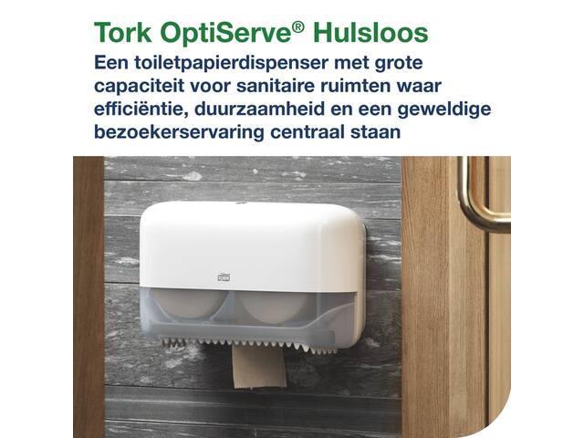 Toiletpapier Tork T7 Advanced Coreless naturel
