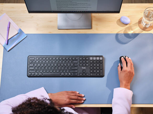Toetsenbord Trust Vaiya Multidevice draadloos