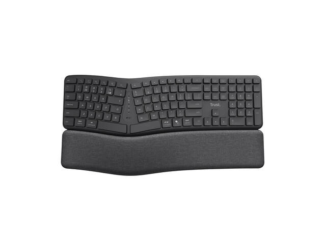 Toetsenbord Trust Keyra Ergo Multi draadloos