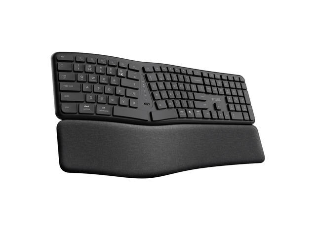 Toetsenbord Trust Keyra Ergo Multi draadloos