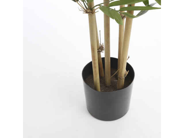 Kunstplant Mica Bamboe in plastic pot