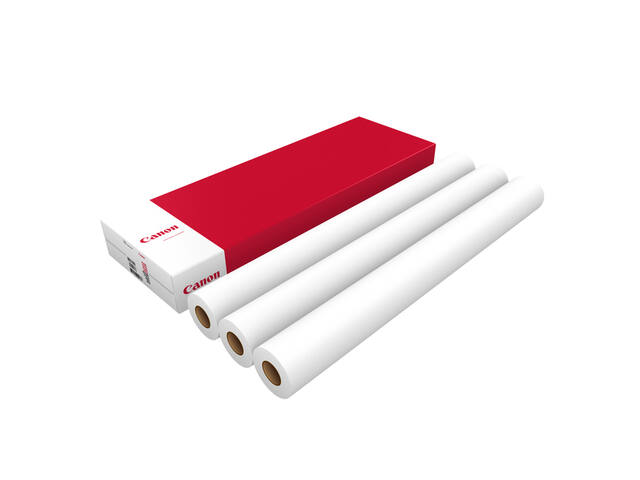 Inkjetpapier Canon 914mmx45m 90gr mat gecoat 3 rol