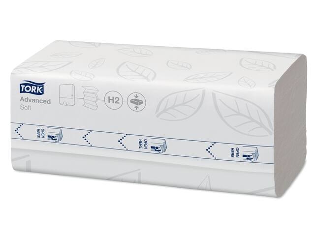Handdoek Tork H2 Xpress compressed Advance 212x320