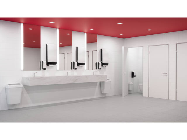 Handdoekdispenser Katrin extra groot wit 89727