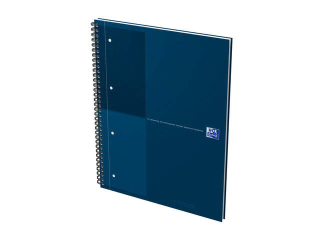 Spiraalblk Oxf International Notebk A4+ ln petr bl