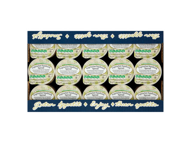 Sandwich spread Les Gourmands vega 45x25 gram cup