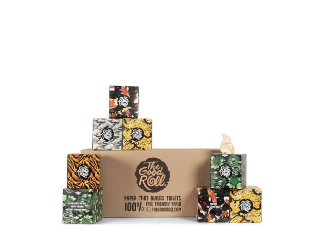 Facial tissues TGR Happy Tissue 3laags 60 vel