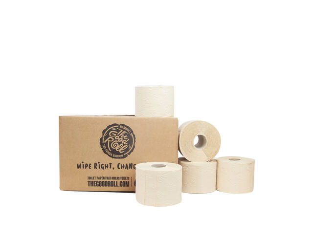 Toiletpapier TGR Panda Edition Naked 3laags 250vel
