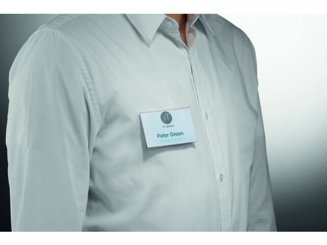 Badge Durable met magneet 54x90mm 25 stuks