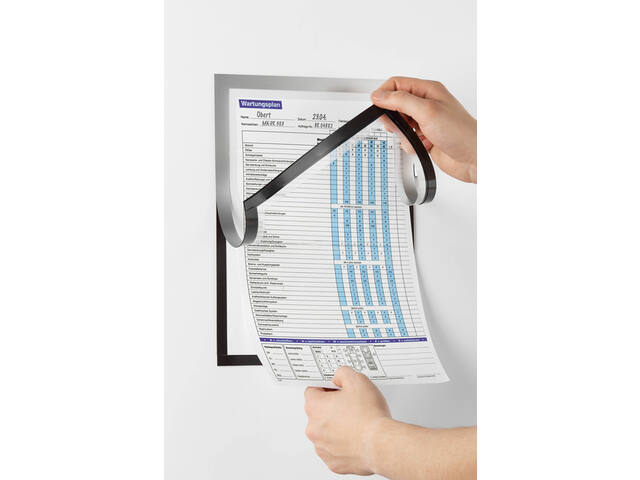 Duraframe Durable magnetisch A4 Note zilver
