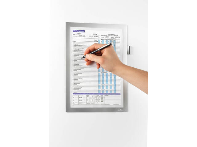 Duraframe Durable magnetisch A4 Note zilver
