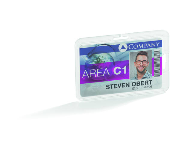 Badge Durable permanent voor 1 kaart