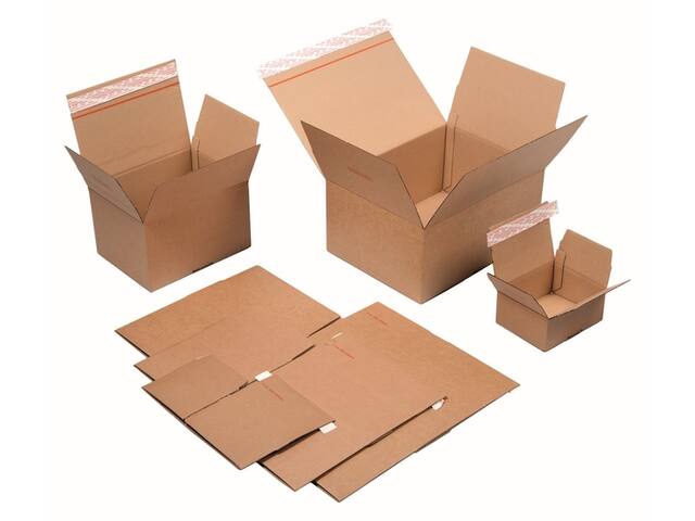 Quickbox IEZZY 229x164x50-115mm bruin