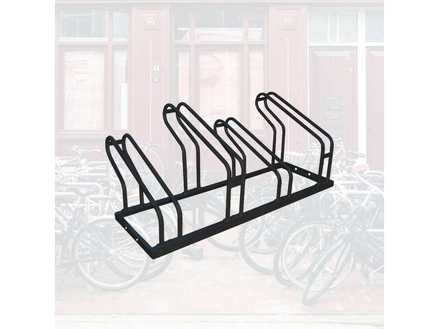 Fietsenrek BRASQ  4 fietsen BS400 zwart