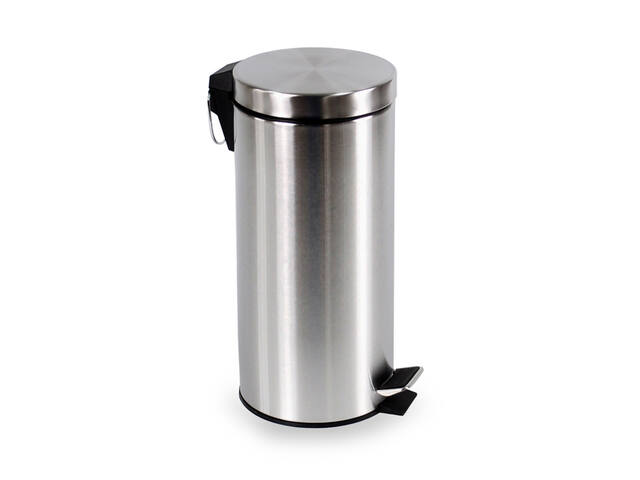 Pedaalemmer BRASQ 30 liter rvs
