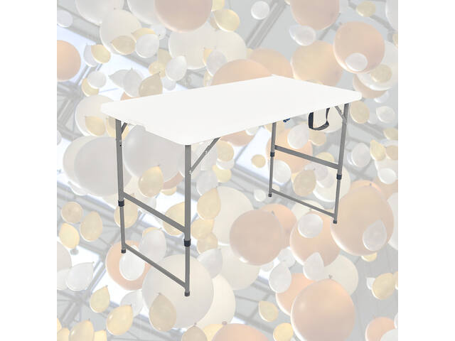 Vouwtafel BRASQ 120x60x74cm FC120 wit