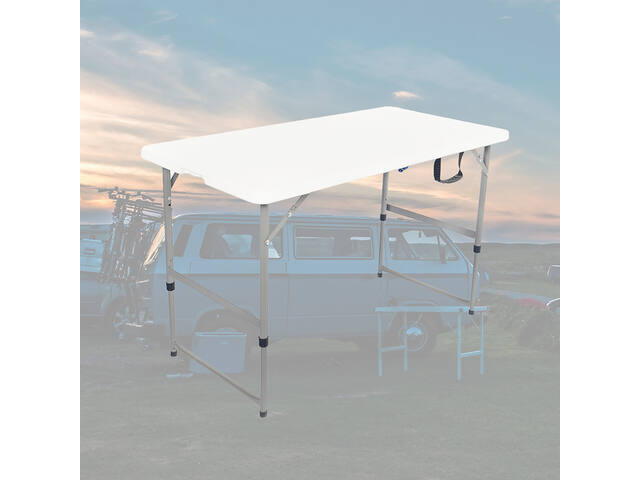Vouwtafel BRASQ 120x60x74cm FC120 wit