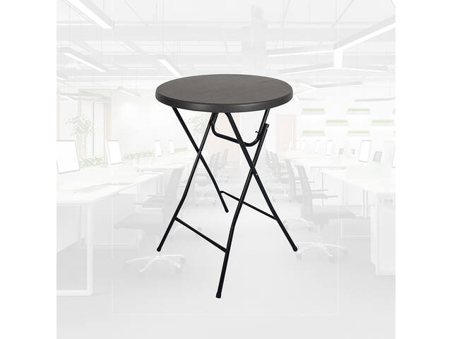 Statafel BRASQ 80cm BT100 zwart