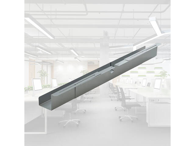Kabelgoot BRASQ verstelbaar 75-150cm CT100 zilver