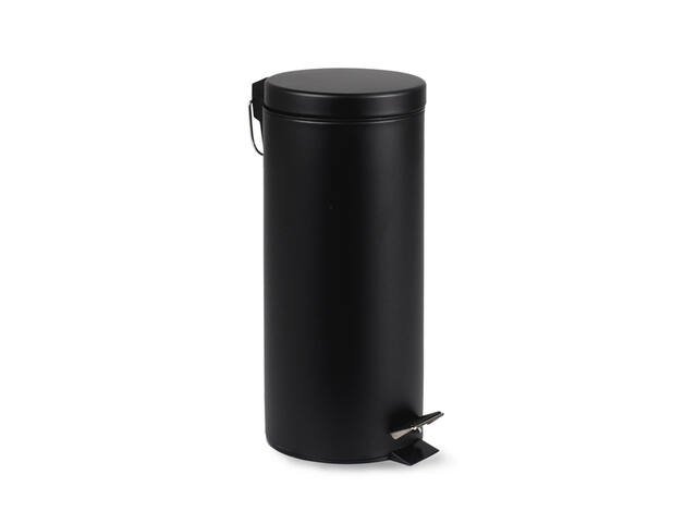 Pedaalemmer BRASQ 30 liter zwart