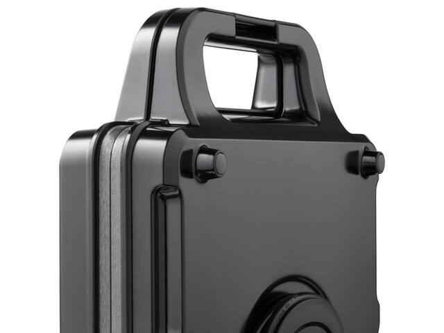 Panini grill Tomado zwart RVS