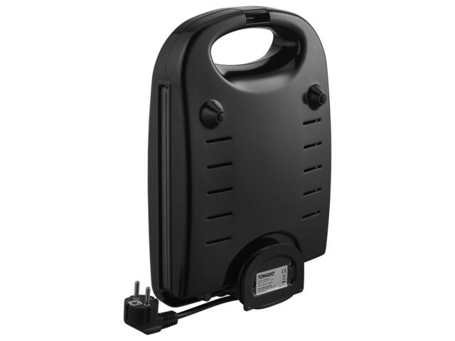 Tosti apparaat Tomado XXL 1200 Watt zwart
